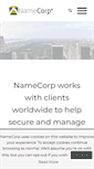 Mobile Screenshot of namecorp.com